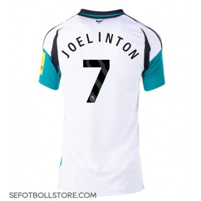 Newcastle United Joelinton #7 Replika Bortatröja Dam 2024-25 Kortärmad Newcastle United Joelinton #7 Replika Bortatröja Dam 2024-25 Kortärmad